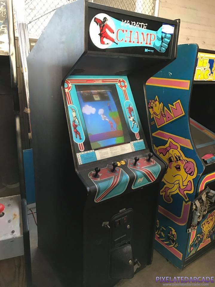 Karate Champ Photo: Karate Champ arcade cabinet