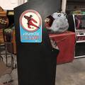 Karate Champ arcade cabinet - Left side