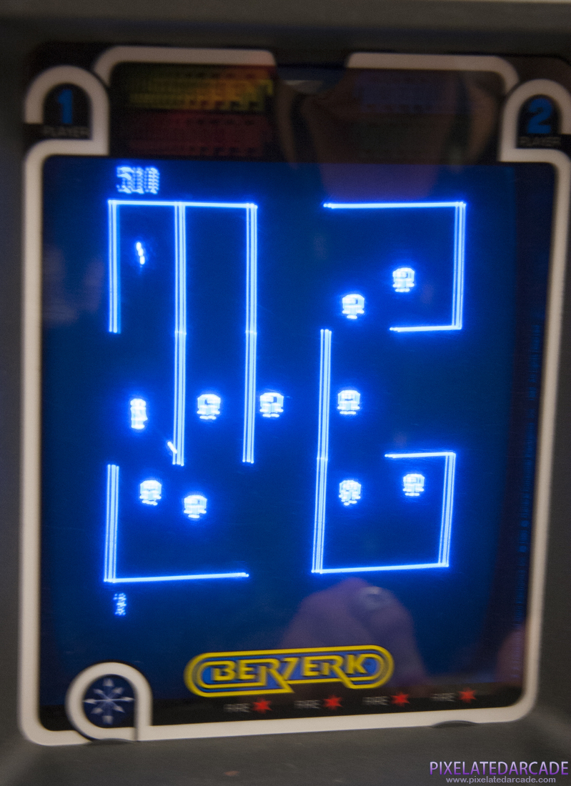Berzerk Photo: Vectrex version of Berzerk at PAX East 2013