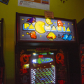 Pac-Mania arcade cabinet - Marquee