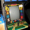 Pac-Mania arcade cabinet