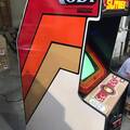 Slither arcade cabinet - Side