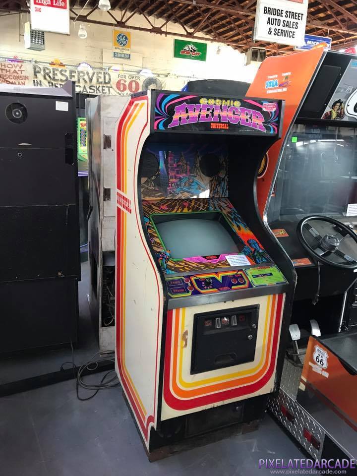 Cosmic Avenger Photo: Cosmic Avenger arcade cabinet