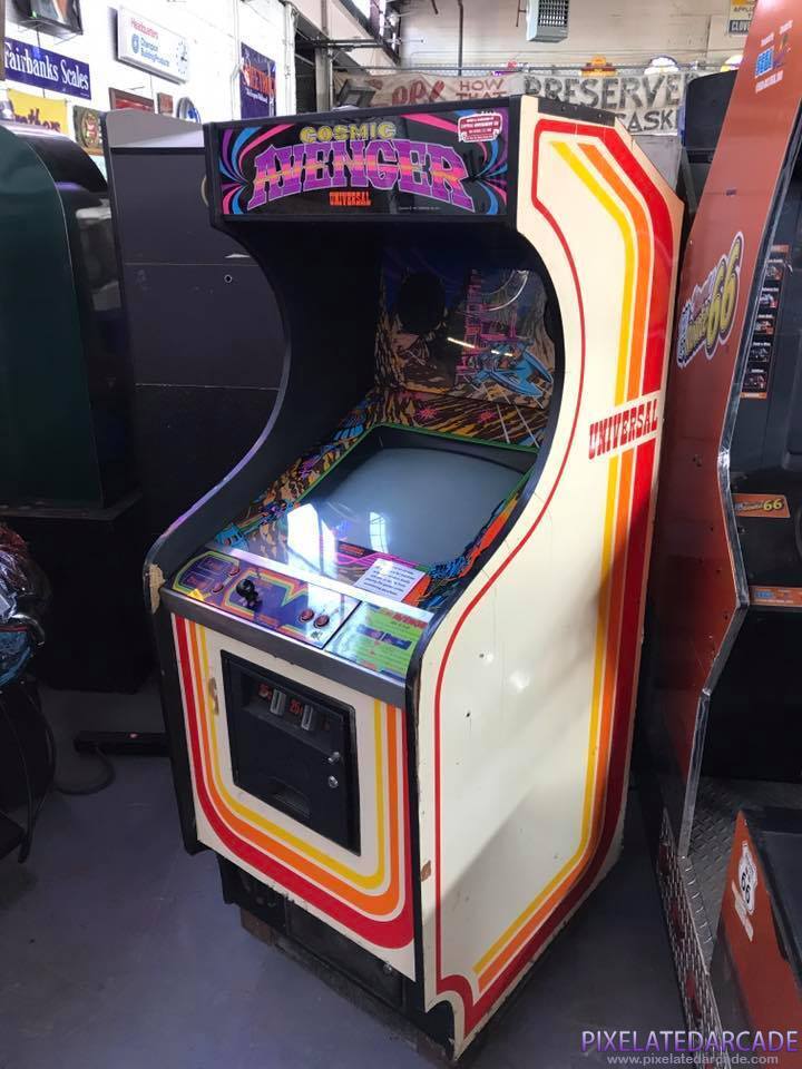Cosmic Avenger Photo: Cosmic Avenger arcade cabinet