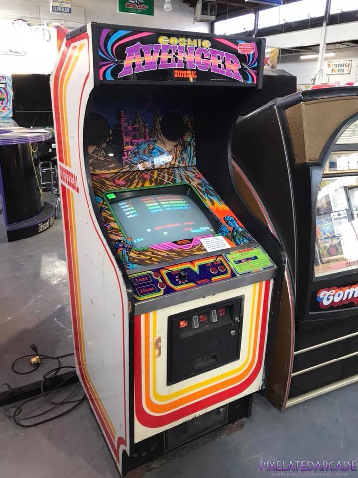 Cosmic Avenger Photo: Cosmic Avenger arcade cabinet