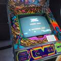 Cosmic Avenger arcade cabinet - Controls and monitor