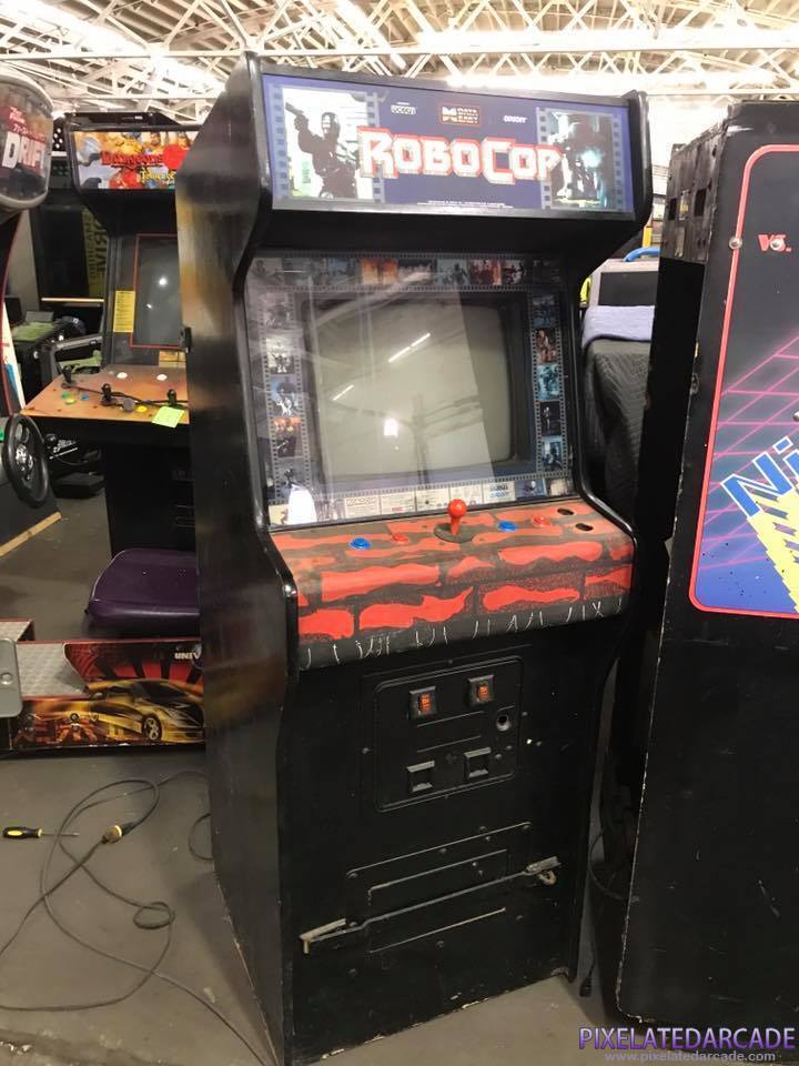 RoboCop Photo: RoboCop arcade cabinet
