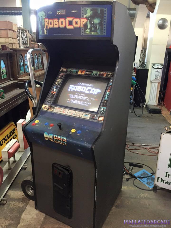 RoboCop Photo: RoboCop arcade cabinet