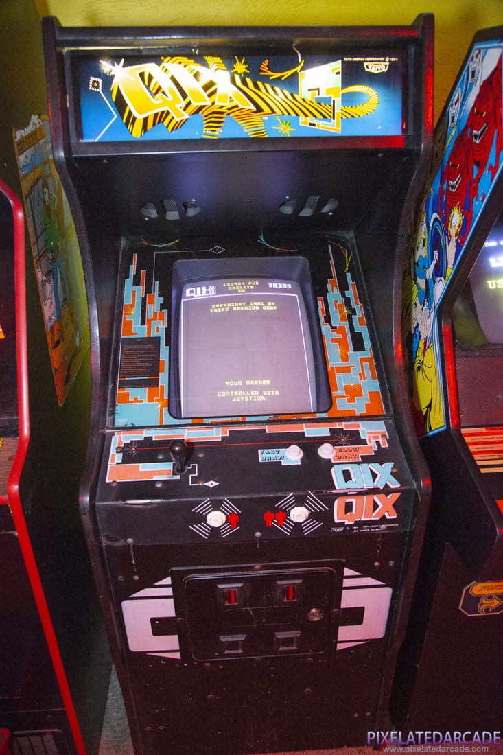 Qix Photo: Qix arcade cabinet