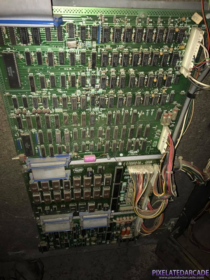 Qix Photo: Qix arcade cabinet - PCB
