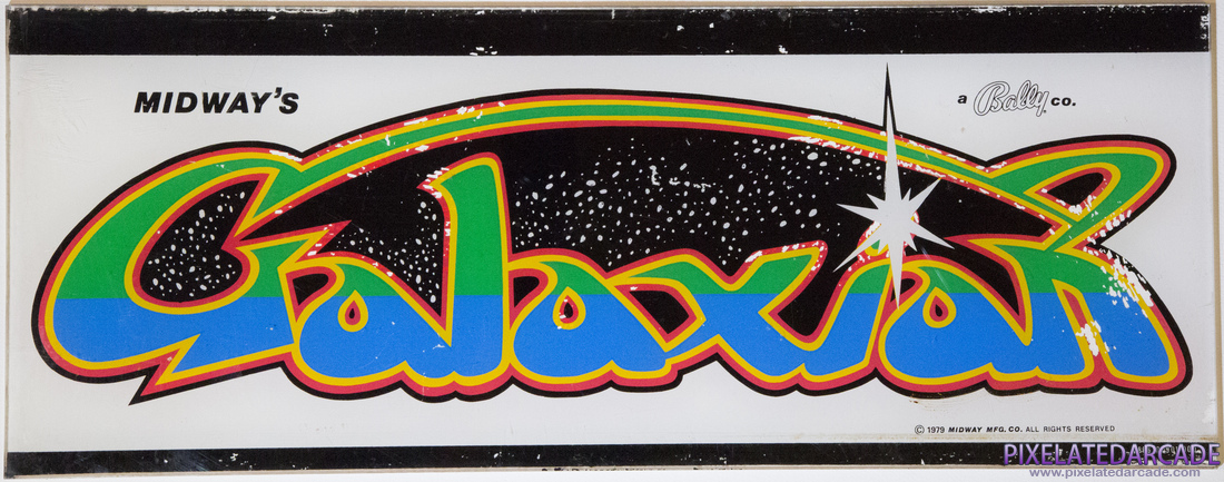 Galaxian Photo: Galaxian Arcade Marquee