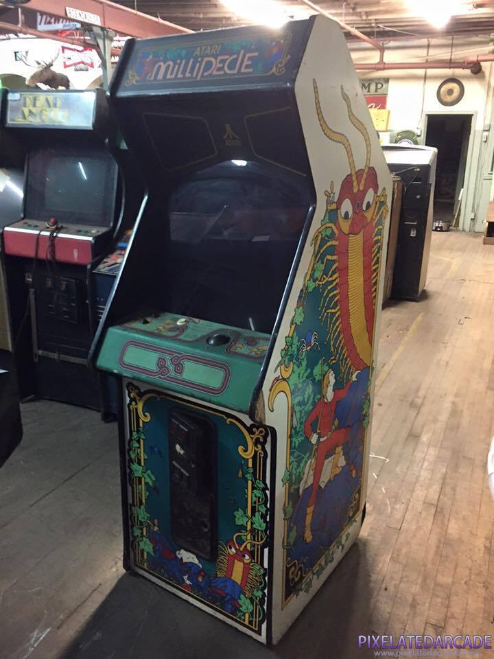 Millipede Photo: Millipede arcade cabinet
