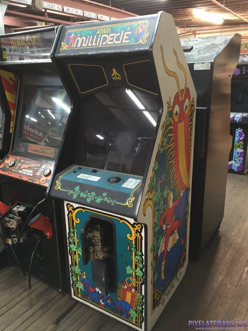 Millipede Photo: Millipede arcade cabinet