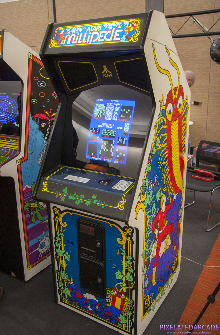 Millipede Photo: Millipede arcade cabinet