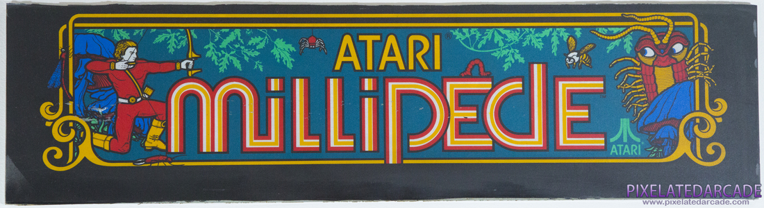 Millipede Photo: Millipede arcade marquee
