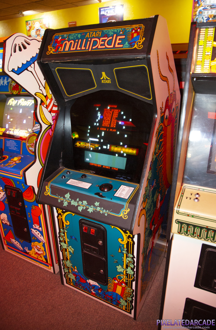 Millipede Photo: Millipede arcade cabinet