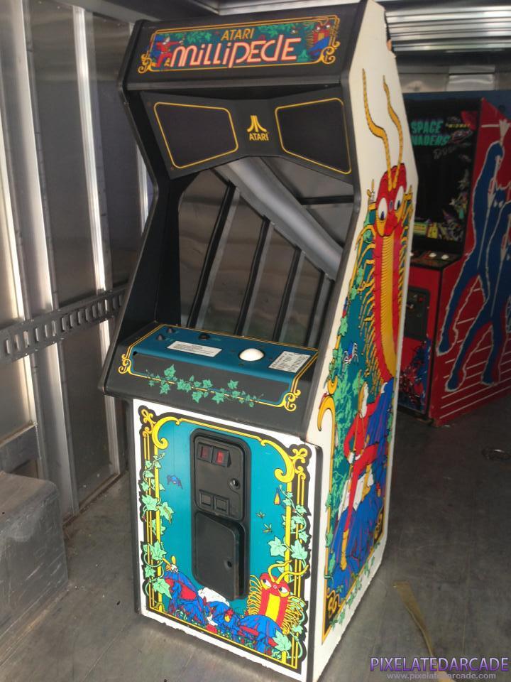 Millipede Photo: Millipede arcade cabinet
