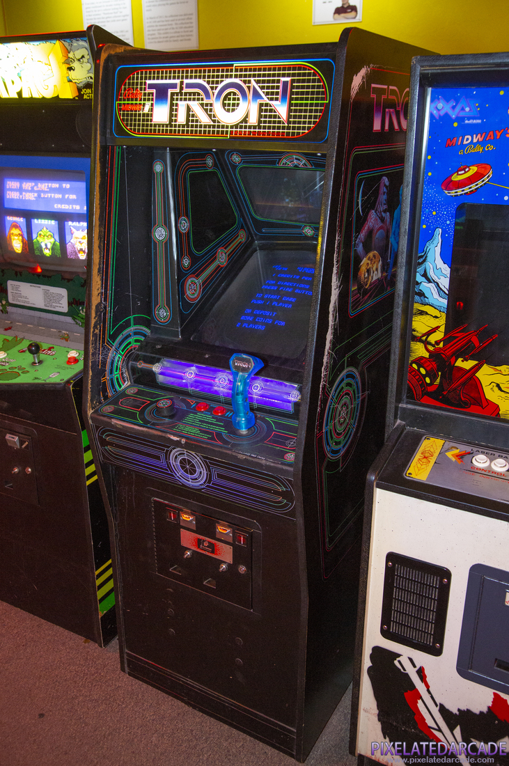 TRON Photo: Tron arcade cabinet