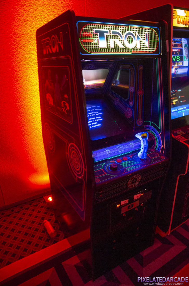 TRON Photo: Tron arcade cabinet