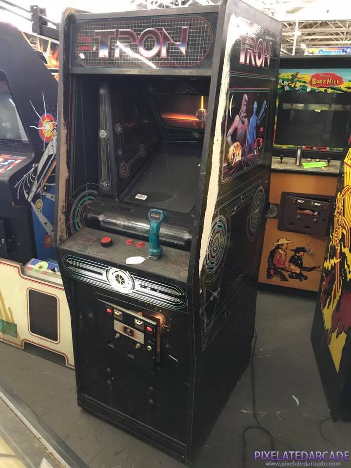 TRON Photo: Tron arcade cabinet
