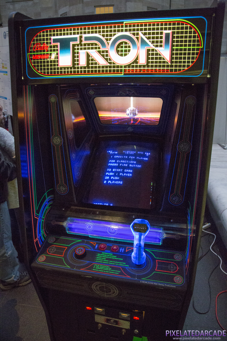 TRON Photo: Tron arcade cabinet
