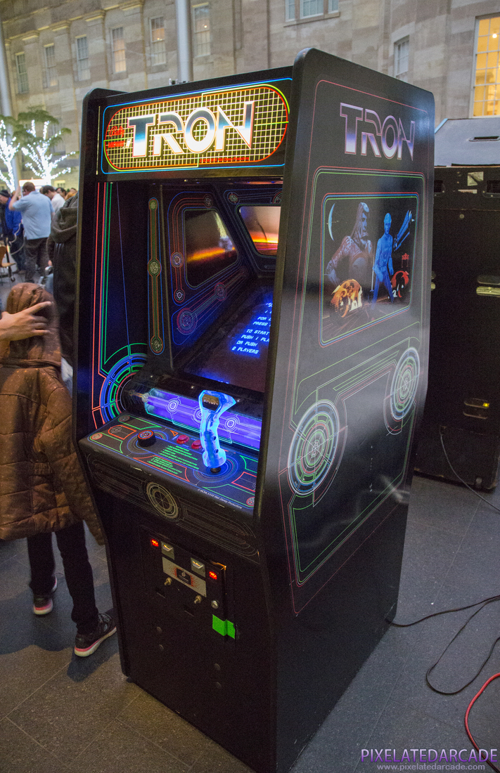 TRON Photo: Tron arcade cabinet