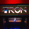 Tron arcade cabinet - Marquee