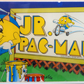Jr. Pac-Man arcade marquee