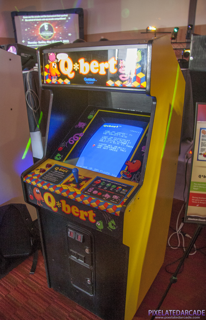 Q*bert Photo: Q*bert at PAX East in 2013