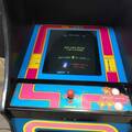 Ms. Pac-Man arcade cabinet - controls