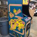 Ms. Pac-Man arcade cabinet - side