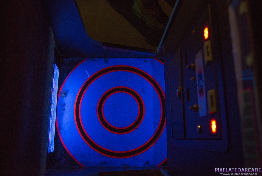 Discs of TRON Photo: Discs of TRON environmental arcade cabinet - Floor