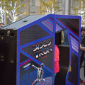Discs of TRON environmental arcade cabinet at Indie Arcade in Washington, DC.