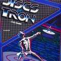Discs of TRON environmental arcade cabinet - Side art