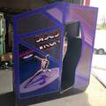 Discs of TRON environmental arcade cabinet - Side