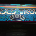 Discs of TRON arcade cabinet - Marquee