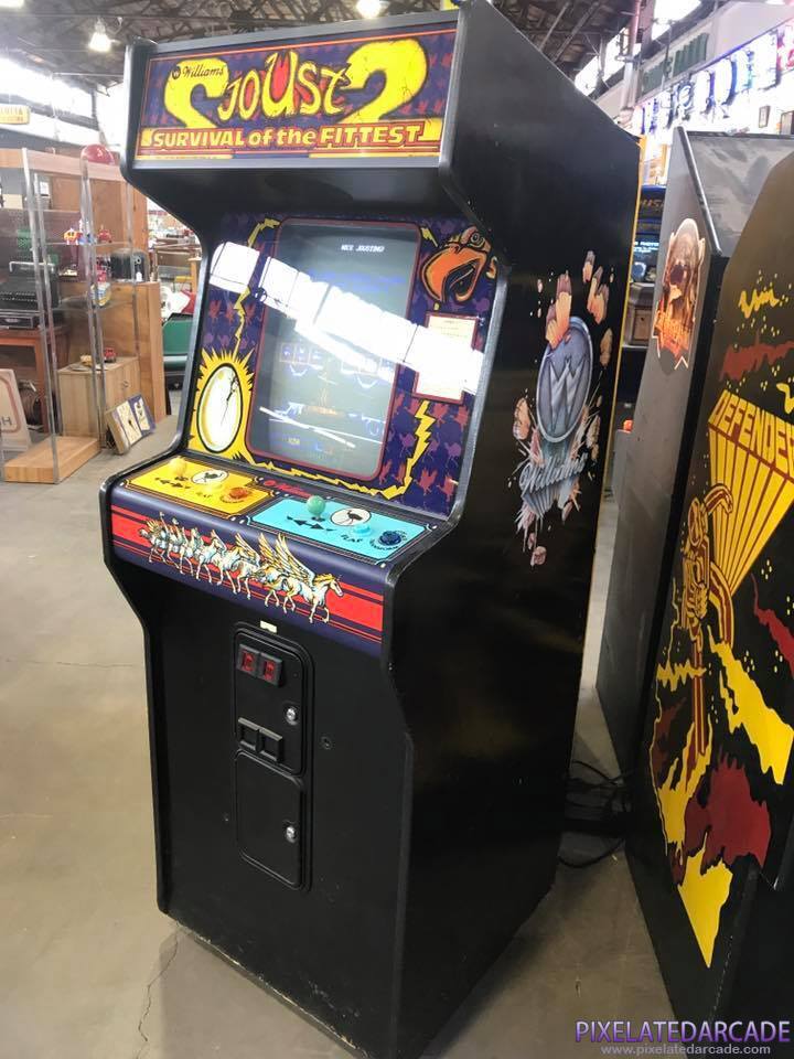Joust 2: Survival of the Fittest Photo: Joust 2: Survival of the Fittest arcade cabinet