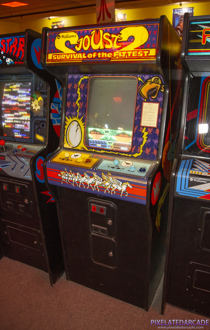 Joust 2: Survival of the Fittest Photo: Joust 2: Survival of the Fittest arcade cabinet