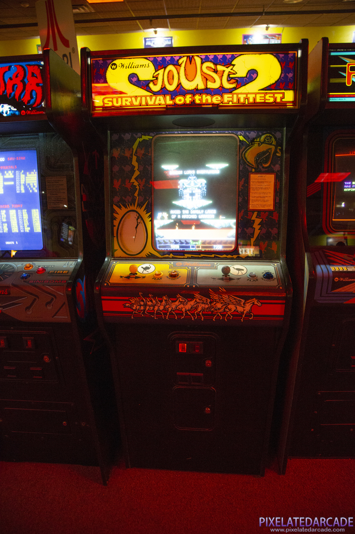 Joust 2: Survival of the Fittest Photo: Joust 2: Survival of the Fittest arcade cabinet