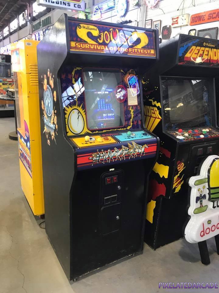 Joust 2: Survival of the Fittest Photo: Joust 2: Survival of the Fittest arcade cabinet