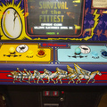 Joust 2: Survival of the Fittest arcade cabinet - Control panel