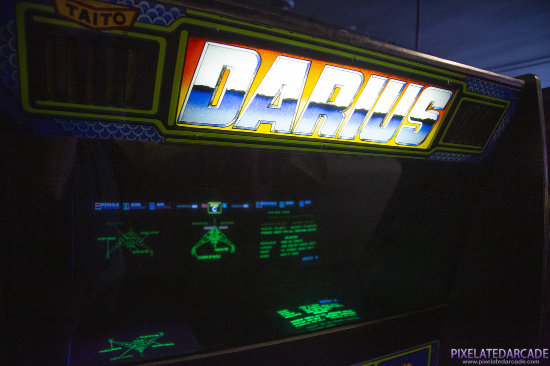 Darius Photo: Darius arcade cabinet - Marquee