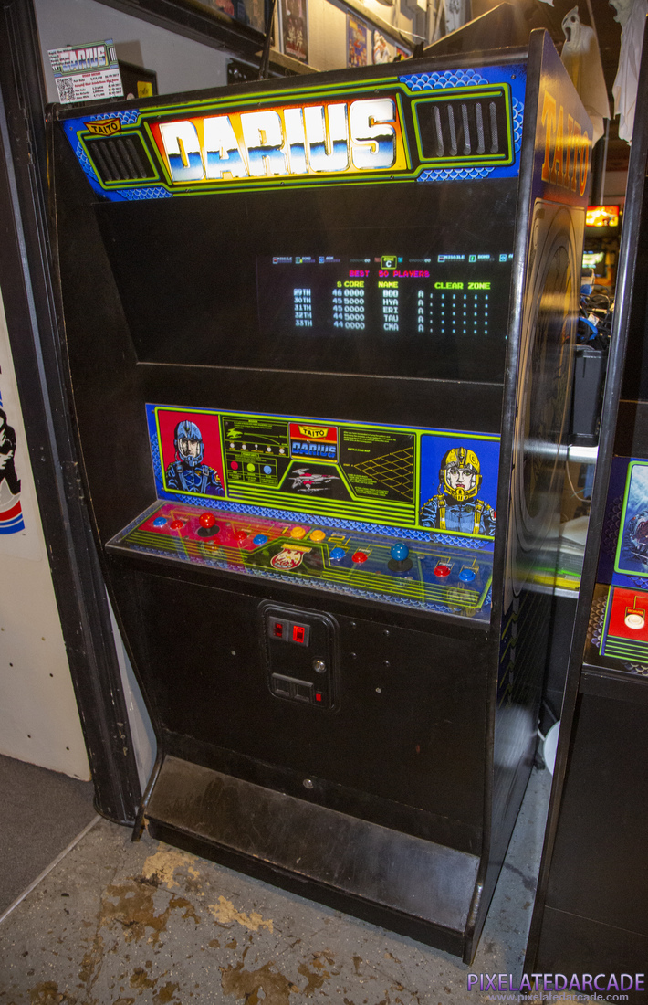 Darius Photo: Darius arcade cabinet