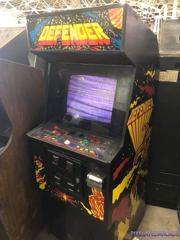 Defender Photo: Defender arcade cabinet