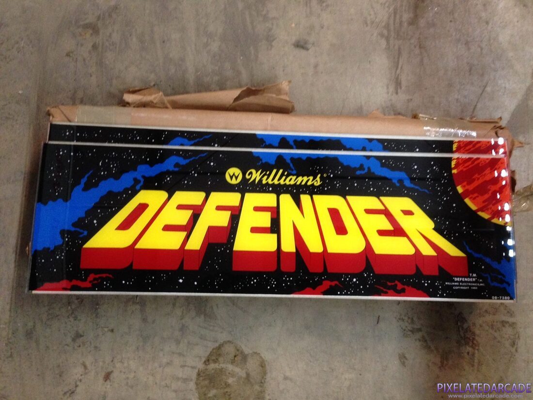 Defender Photo: Defender arcade marquees