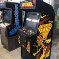 Defender arcade cabinet - side artwork