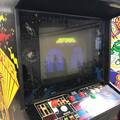 Defender arcade cabinet - controls and monitor