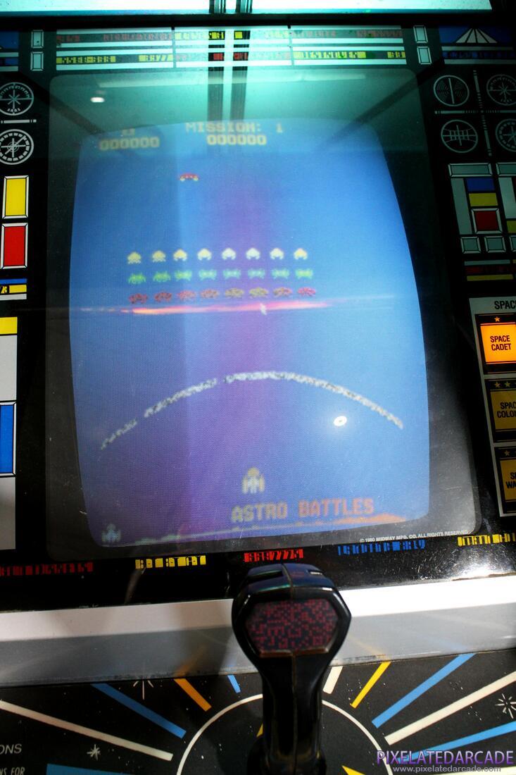 Gorf Photo: Gorf arcade cabinet - Monitor