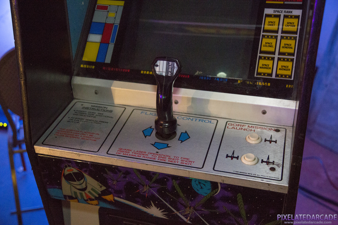 Gorf Photo: Gorf arcade cabinet - Controls