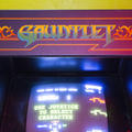 Gauntlet arcade cabinet - 2 player version - Marquee